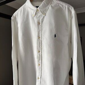 Men's Ralph Lauren White Oxford